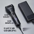 BarberBoss QR - 5081 Electric Foot File Hard Skin Remover - Premium Callus Remover - BarberBoss | Look Your Best, Everyday
