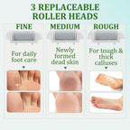 BarberBoss QR - 5083 Electric Foot File Hard Skin Remover Professional Pedicure - BarberBoss | Look Your Best, Everyday