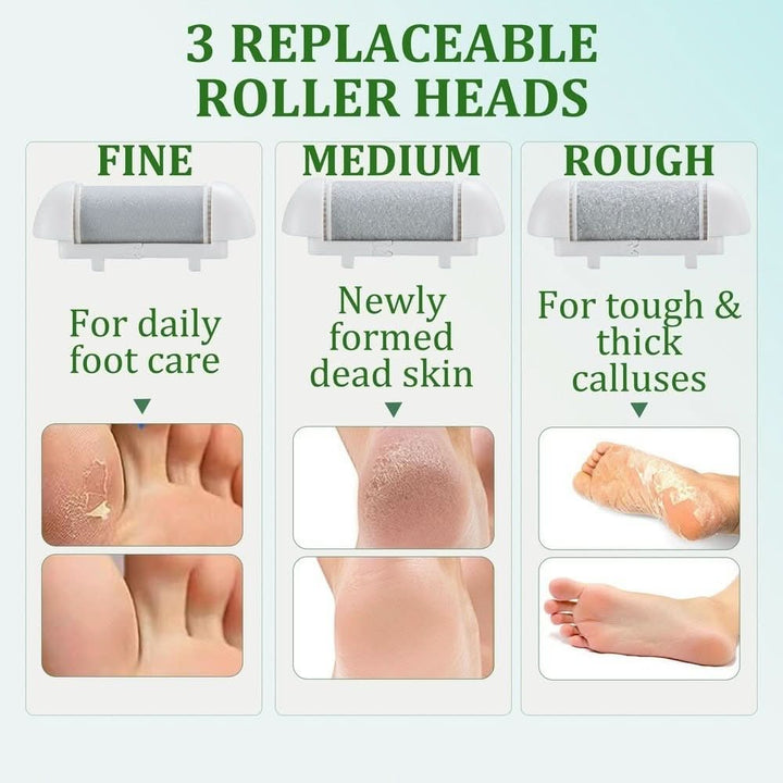 BarberBoss QR - 5083 Electric Foot File Hard Skin Remover Professional Pedicure - BarberBoss | Look Your Best, Everyday