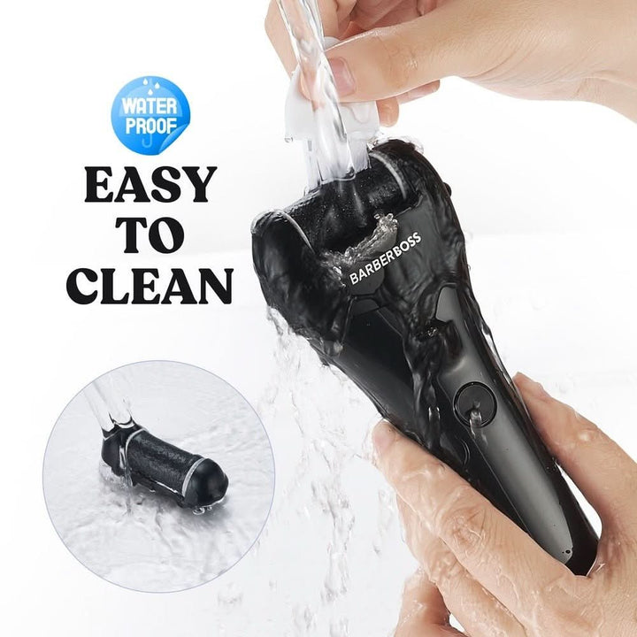 BarberBoss QR - 5086 Electric Foot File Hard Skin Remover - Callus Remover - BarberBoss | Look Your Best, Everyday
