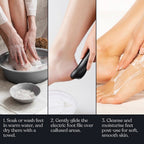 BarberBoss QR - 5086 Electric Foot File Hard Skin Remover - Callus Remover - BarberBoss | Look Your Best, Everyday