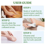 BarberBoss QR - 5088 Premium Callus Remover for Feet, Hard Skin Remover Electric - BarberBoss | Look Your Best, Everyday