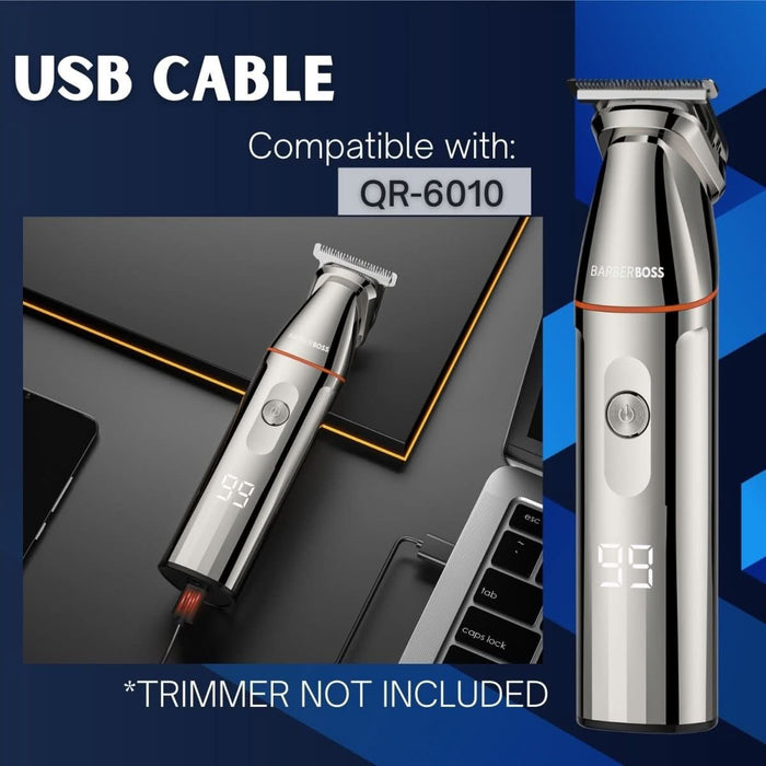 BarberBoss QR-6010 USB Authentic Charging Cable