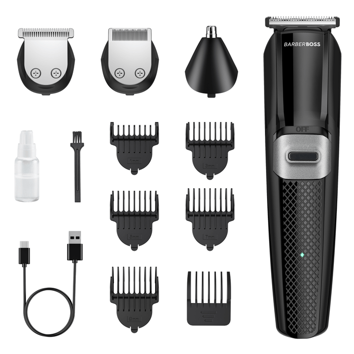 BarberBoss 3-in-1 Men’s Grooming Kit