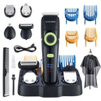 BarberBoss QR - 6085 5 in 1 Grooming Kit for Hair, Beard, Nose & Ear & Body Use - BarberBoss | Look Your Best, Everyday