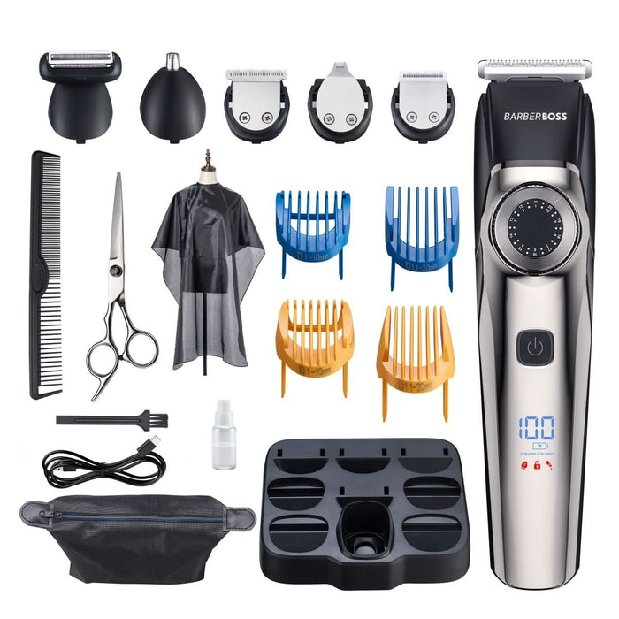 BarberBoss 5-in-1 Cordless Grooming Kit