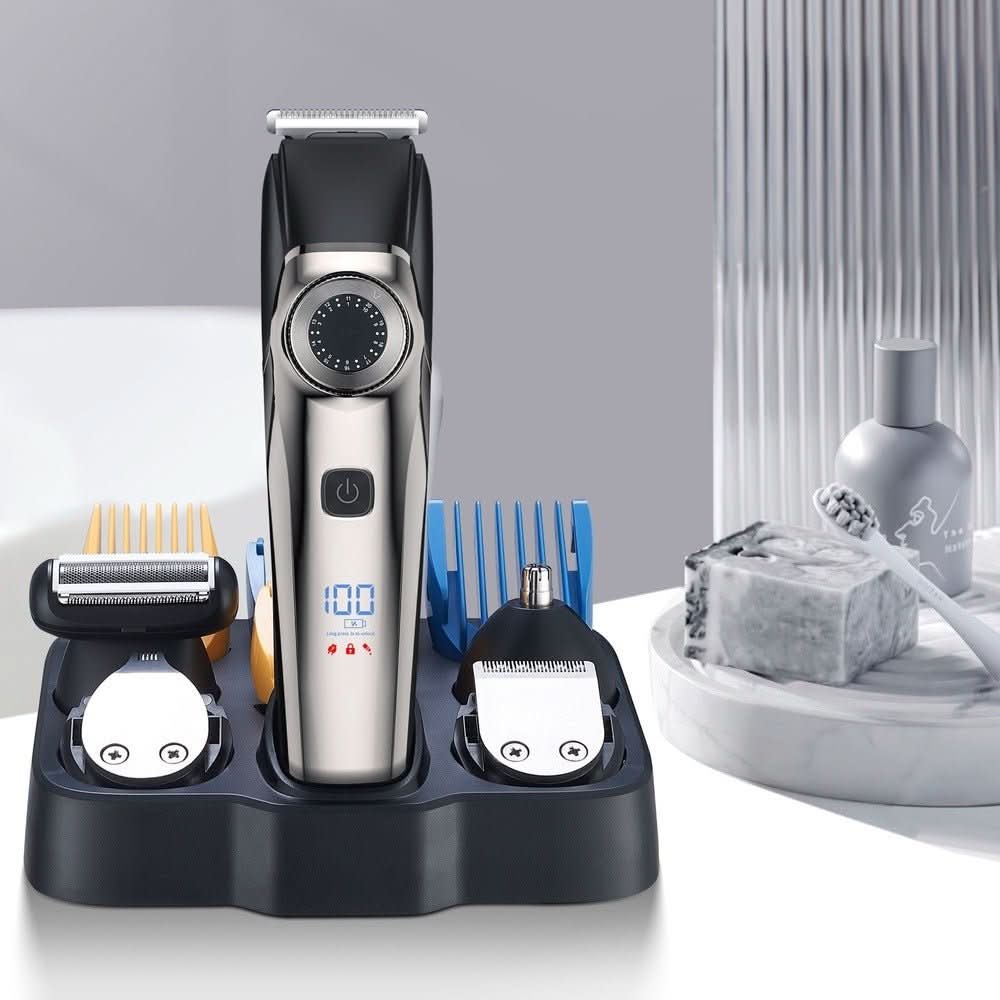 BarberBoss QR - 6089 Cordless 5 in 1 Grooming Kit for Body - Wet and Dry Use - BarberBoss | Look Your Best, Everyday