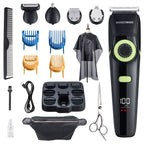 BarberBoss QR - 6090 Excellent 5 in 1 Body Grooming Kit - Ceramic Blade, LED Display - BarberBoss | Look Your Best, Everyday
