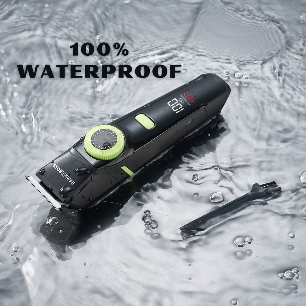 BarberBoss QR - 6090 Excellent 5 in 1 Body Grooming Kit - Ceramic Blade, LED Display - BarberBoss | Look Your Best, Everyday