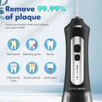BarberBoss QR - 7025 Water Flosser – Professional Dental Care with Adjustable Settings and Portable Design - BarberBoss | Look Your Best, Everyday