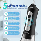 BarberBoss QR - 7025 Water Flosser – Professional Dental Care with Adjustable Settings and Portable Design - BarberBoss | Look Your Best, Everyday