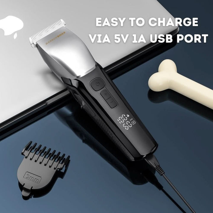 CLEARANCE - BarberBoss Pet QR - 9083 Professional Dog Grooming Clippers Kit - BarberBoss | Look Your Best, Everyday