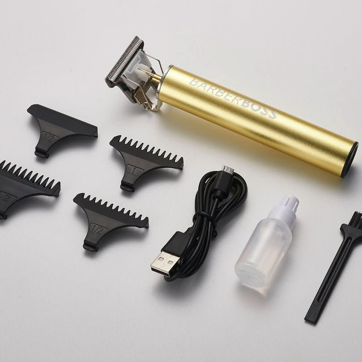 CLEARANCE - BarberBoss QR - 2070 Beard & Hair Trimmer T - Blade - Travel Friendly - BarberBoss | Look Your Best, Everyday