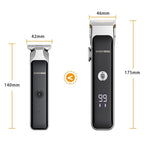 CLEARANCE - BarberBoss QR - 2682 Dual - Trimmer Set Men's Hair Clipper & T - Blade Beard Trimmer - BarberBoss | Look Your Best, Everyday