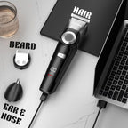 CLEARANCE - BarberBoss QR - 6051 Precision 3 - in - 1 Trimmer – Hair, Beard, Nose and Ear - BarberBoss | Look Your Best, Everyday