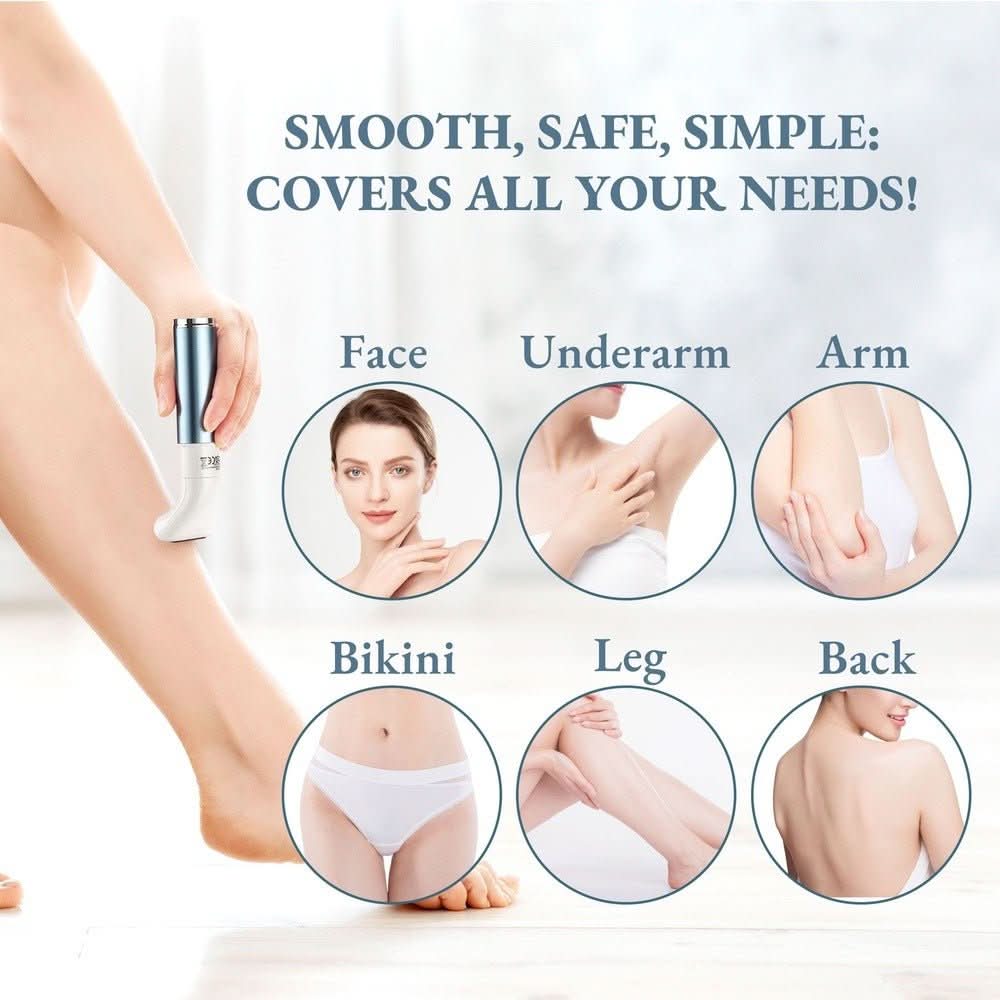 CLEARANCE - BarberBoss QR - 8082 3 - in - 1 Electric Razor for Women Electric Shaver for Women - BarberBoss | Look Your Best, Everyday
