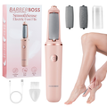 BarberBoss Electric Callus Remover & Pedicure Kit