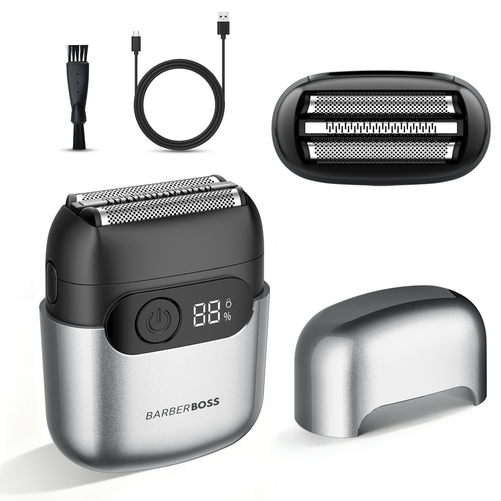 BarberBoss Compact Magnetic Foil Shaver
