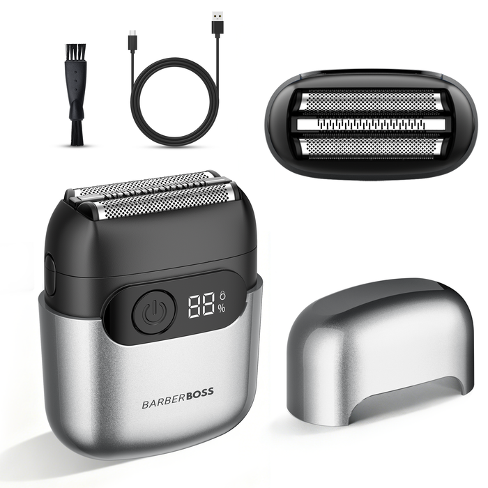 BarberBoss Compact Magnetic Foil Shaver