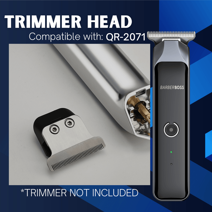 QR - 2071 Stainless Steel Trimmer Head - BarberBoss | Look Your Best, Everyday