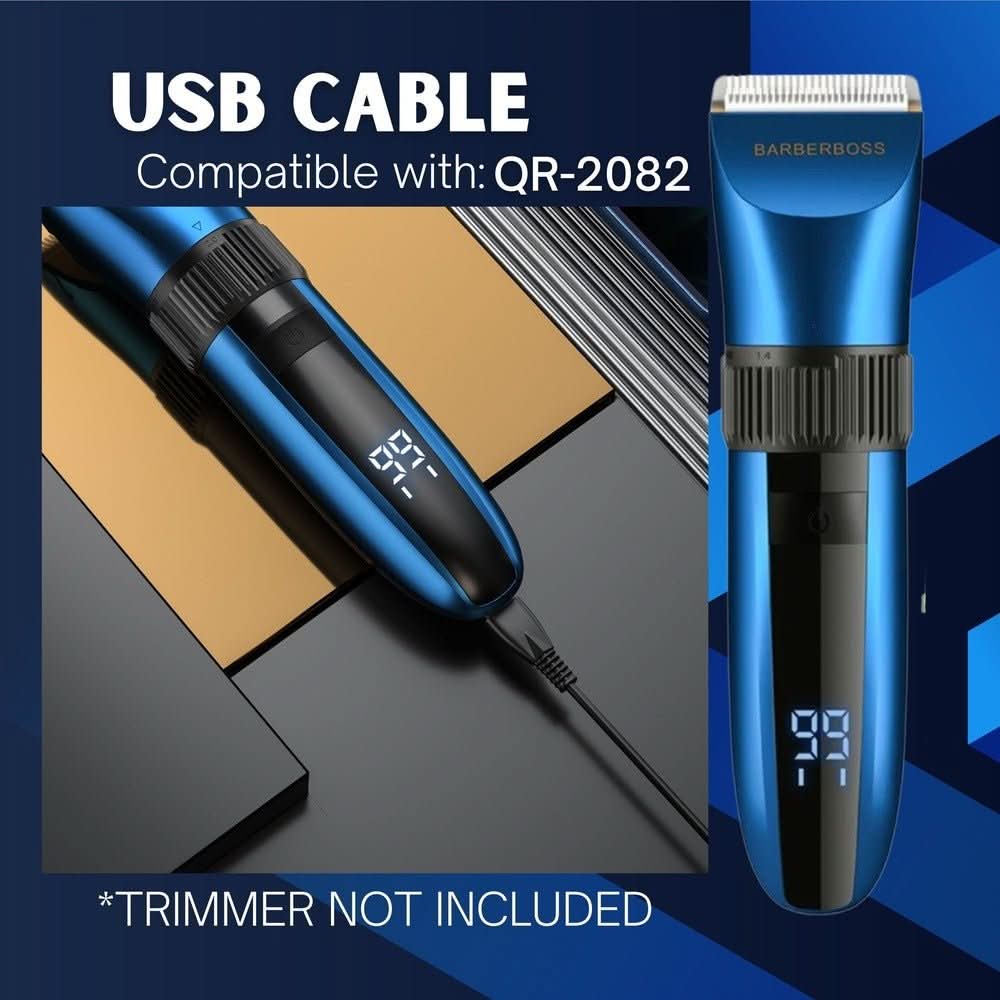 QR - 2082 USB Authentic Charging Cable - BarberBoss | Look Your Best, Everyday