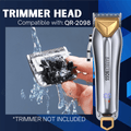 QR - 2098 Titanium - Ceramic Trimmer Head - BarberBoss | Look Your Best, Everyday