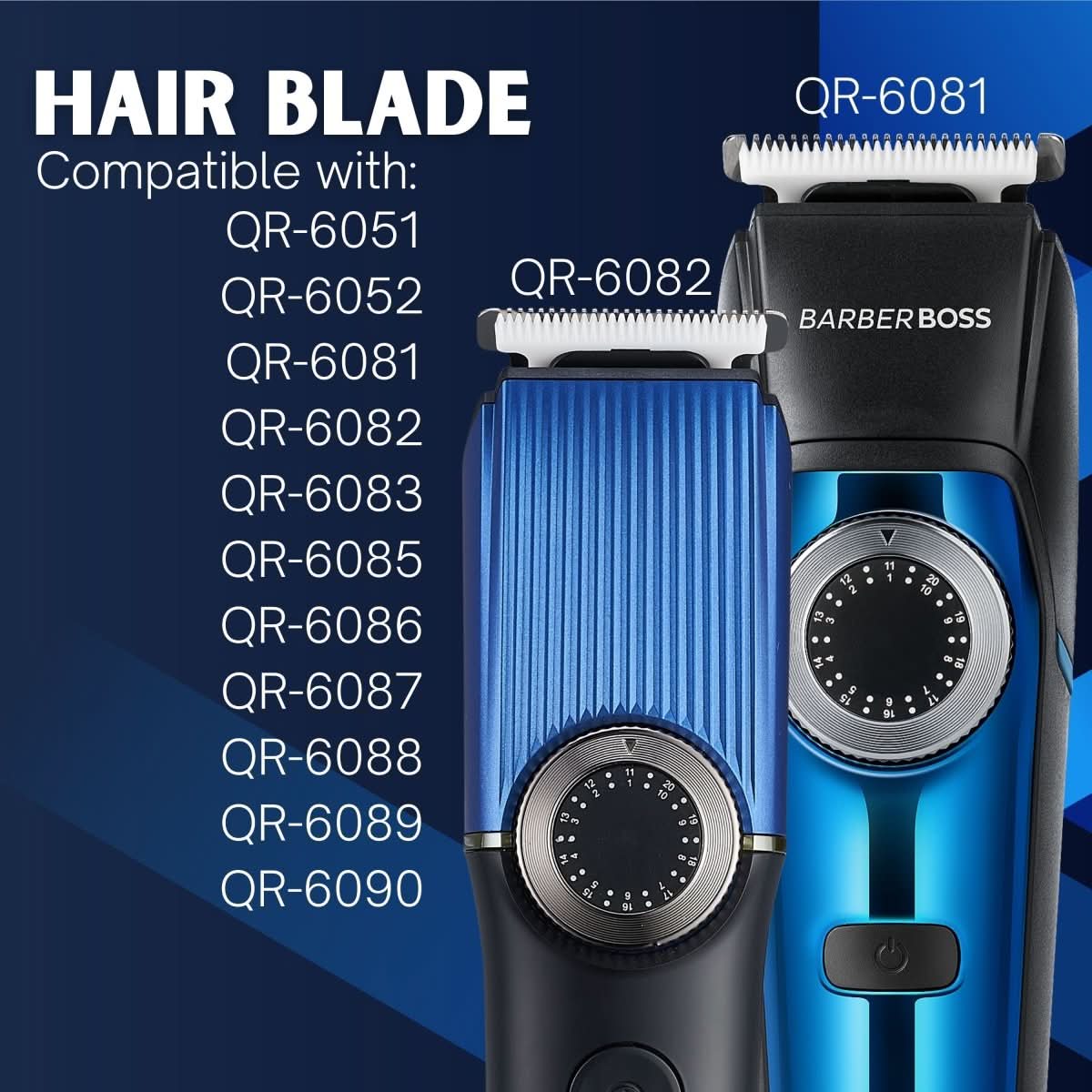 QR - 6051/52/81/2/3/5/6/7/8/9/90 Hair cutting blade - BarberBoss | Look Your Best, Everyday
