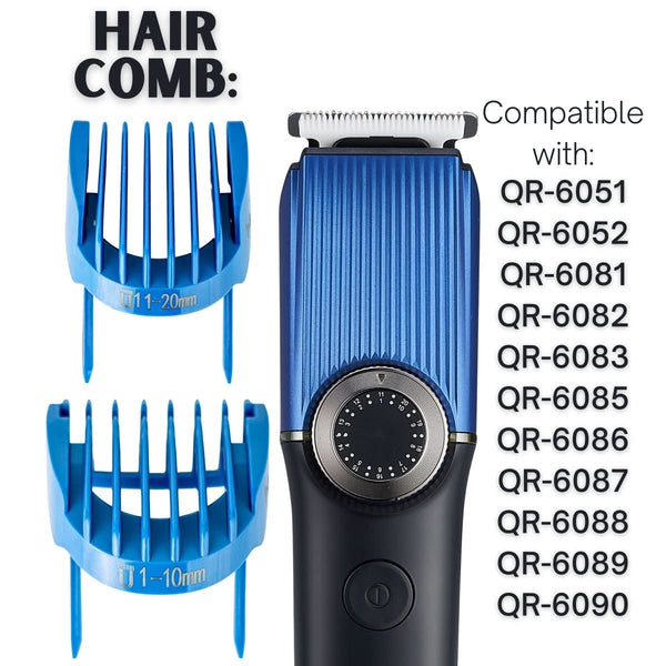 QR - 6081/2/3/5/6/7/8/9/90 Hair Comb Guards Various Sizes - BarberBoss | Look Your Best, Everyday