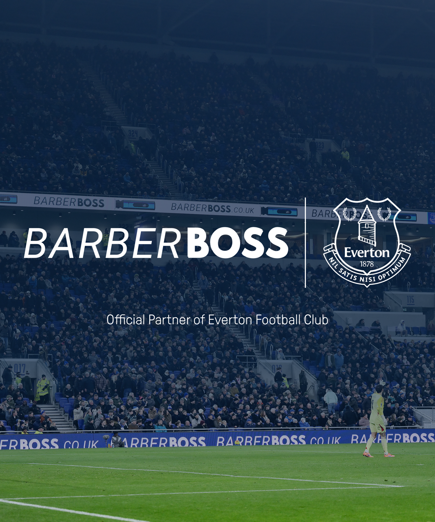 BarberBoss official partner of Everton Football Club